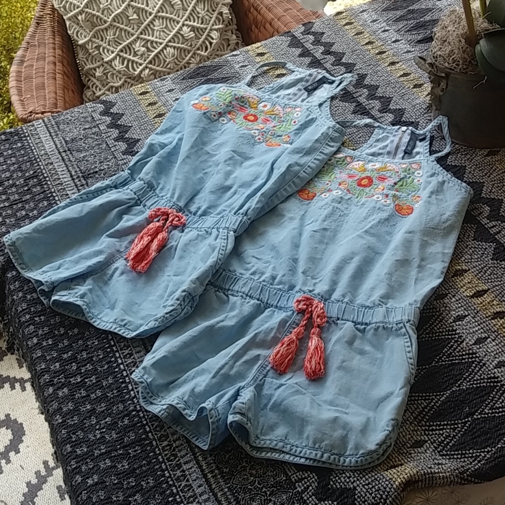 Joe's Jeans Adorable Twins Rompers! Twin 6T outfit